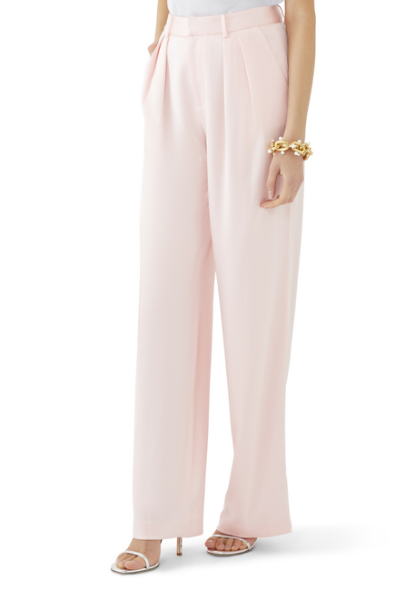 Pompey High-Waisted Pleated Pants